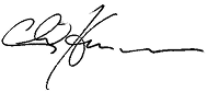 Chris Hudson signature